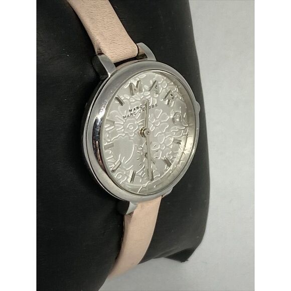 Marc Jacobs Sally MJ1420 Women's Pink Leather Analog Dial Quartz Watch OP710 - Picture 5 of 12